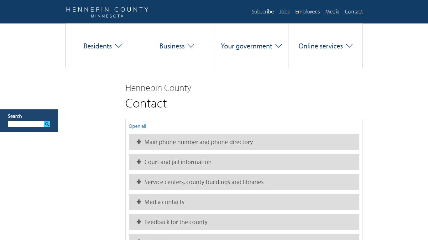Contact | Hennepin County